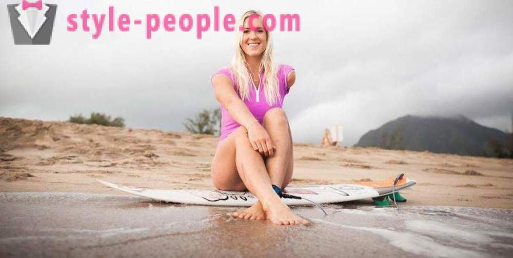 Бетани Хамилтън, американският професионален сърфист: биографията, личен живот, книгата