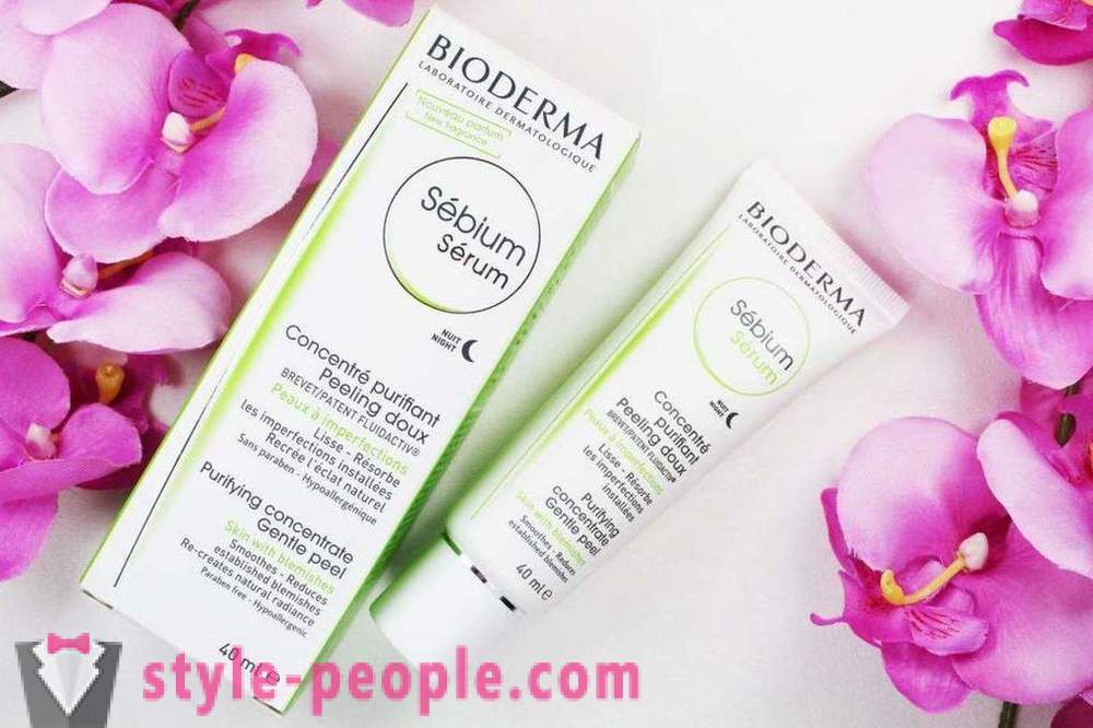 Cream Bioderma Sebium: описание, състав, козметици и клиенти прегледи