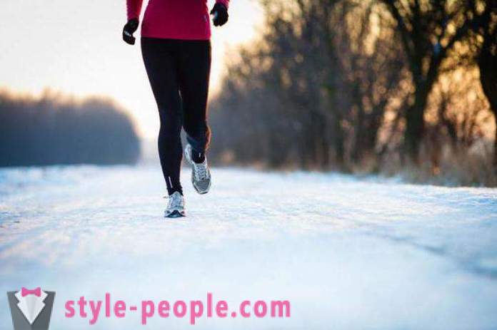Зимни бягане на улицата - най-вече за ползите и вредите