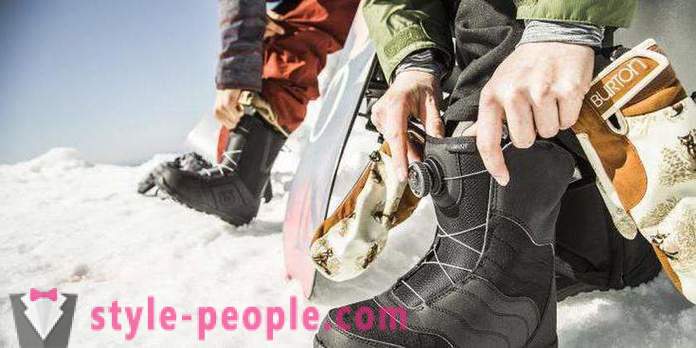 Как да изберем сноуборд обувки: съвети за начинаещи