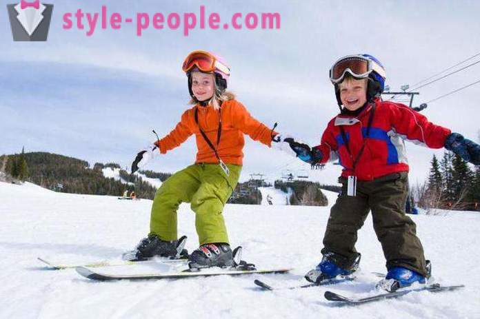 Как да изберем ски за растежа на децата?