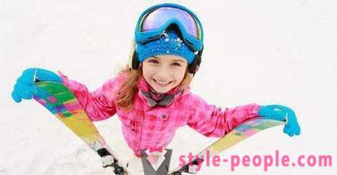 Как да изберем ски за растежа на децата?