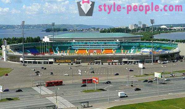 Централен стадион, Казан история, адрес и капацитет