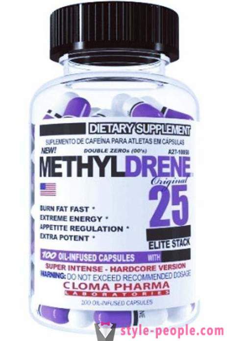 Fat Burner Methyldrene 25: коментари