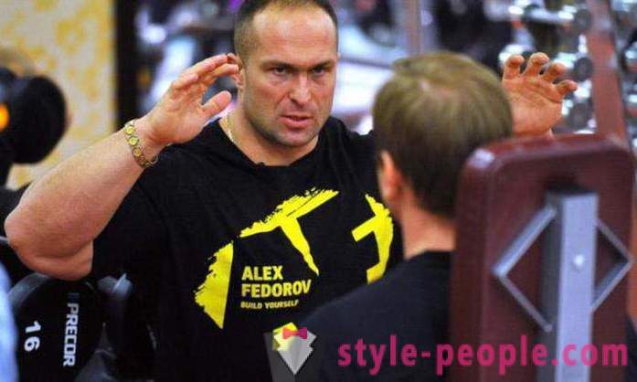 Александър Фьодоров (културизъм): биография, личен живот, спортната си кариера