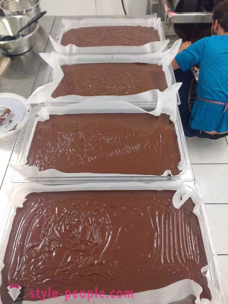 Процесът на производство на шоколад расте и