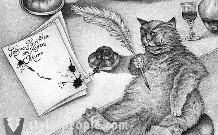 Историята на литературните котки