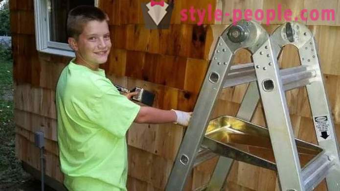 13-годишно момче си построи къща