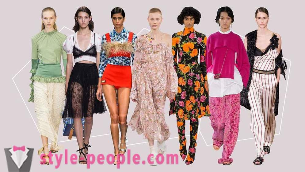 Модни тенденции пролет-лято 2017
