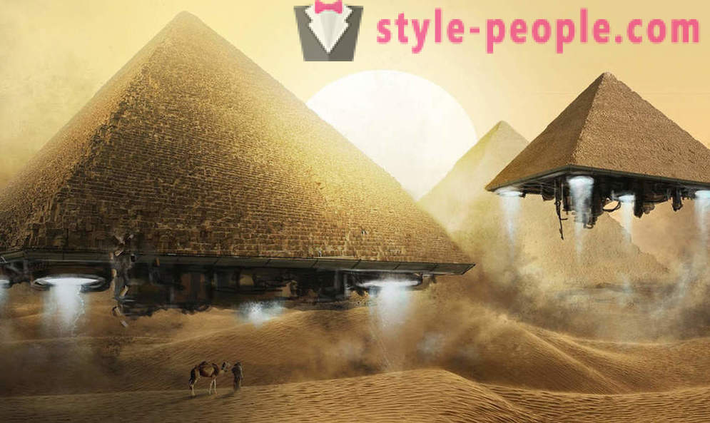 Къде всъщност пирамиди в Египет