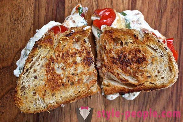 20 идеи от цял ​​свят, как да се направи един сандвич със сирене
