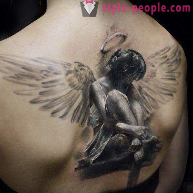 Стойност Татуировка ангел