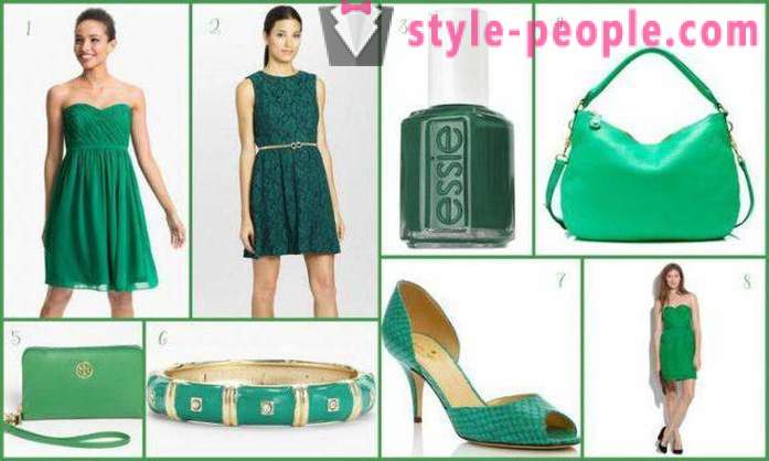 Цвят Emerald: какво правилно съчетават дрехи