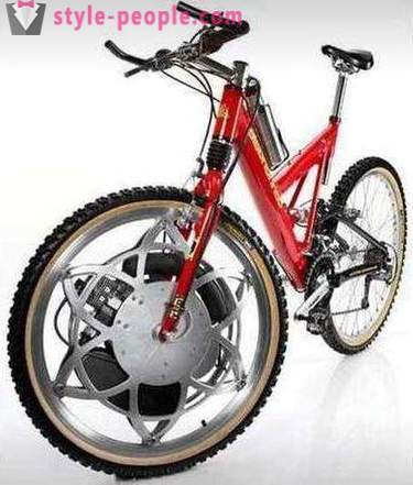 Мотор колело за велосипед устройство, принципа на работа, ефективността на използване