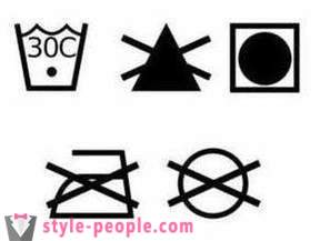 Определяне на изискванията за облекло грижи за: научите ABC специални символи
