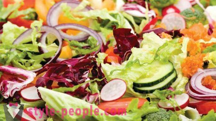 Диетичните салата диета: рецепти със снимки. леки салати