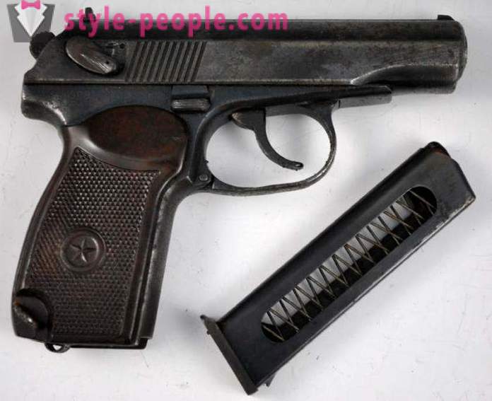 Gun PM (Макаров) пневматични: спецификации и снимки