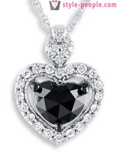 Черно диамантени бижута, който се използва? Пръстен с Black Diamond