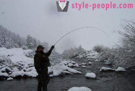 Рибарите отбелязват: риболов на пъстърва през зимата