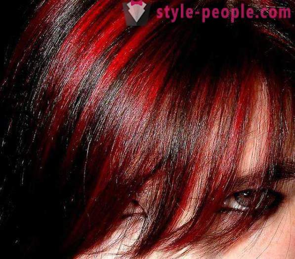 Акценти на червената коса. Популярни въпроси
