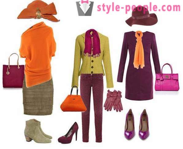 Правилната комбинация от цветове в дрехите
