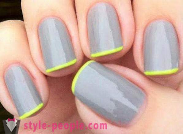 Как да лакирайте ноктите си с два цвята? Колко хубаво, за да компенсирате вашите нокти в два цвята. опции маникюр